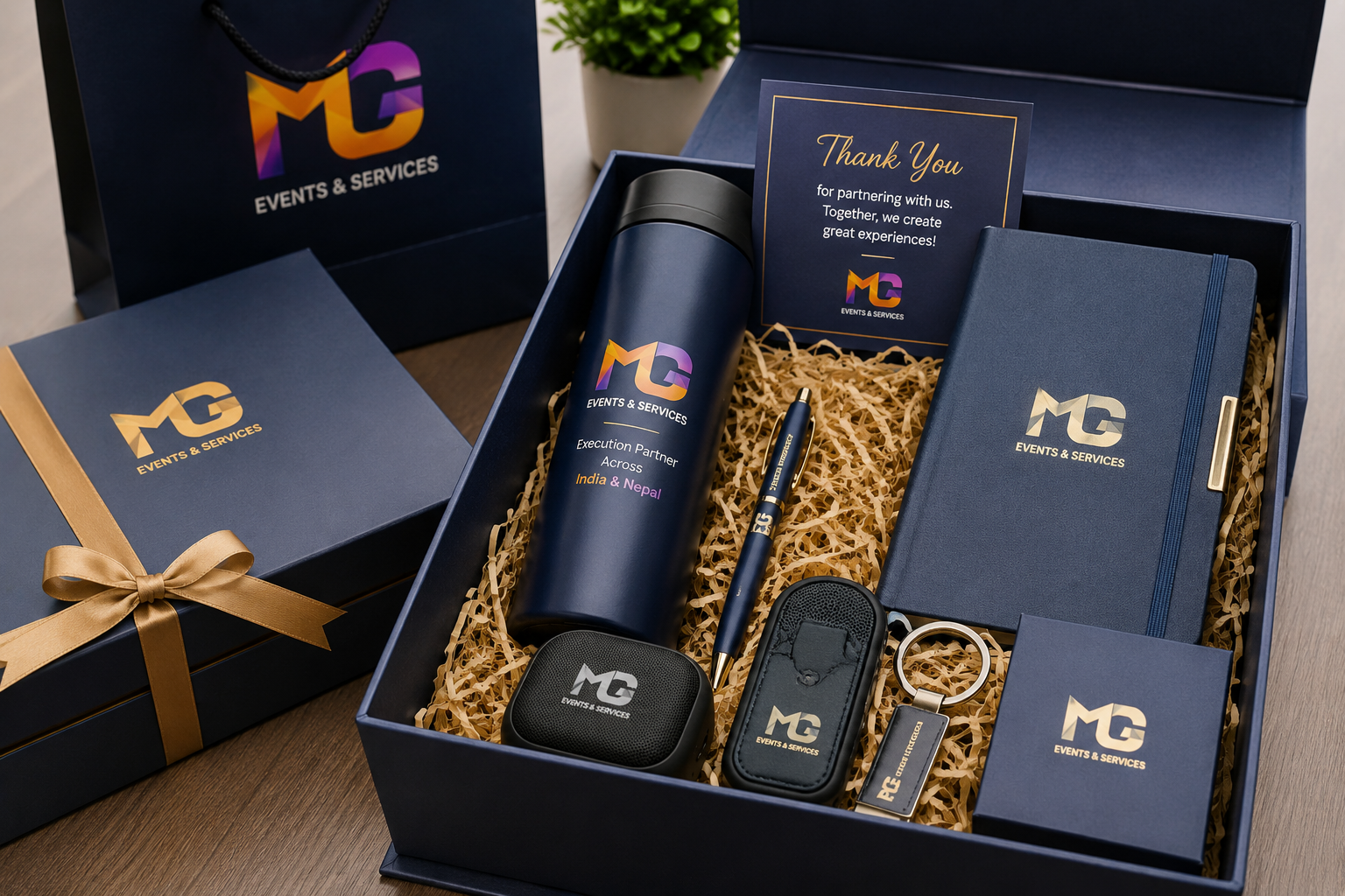 MG Events corporate gifting kit