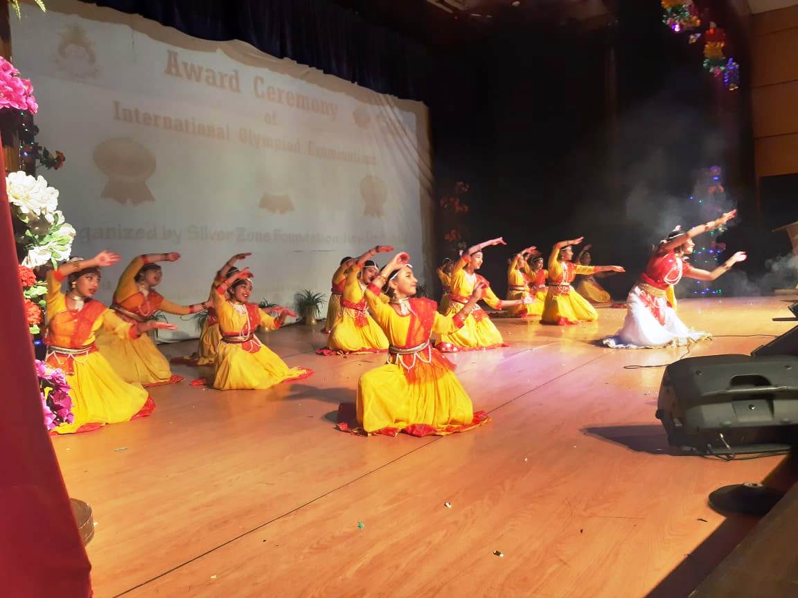 Cultural performance at an MG Events programme in Nepal